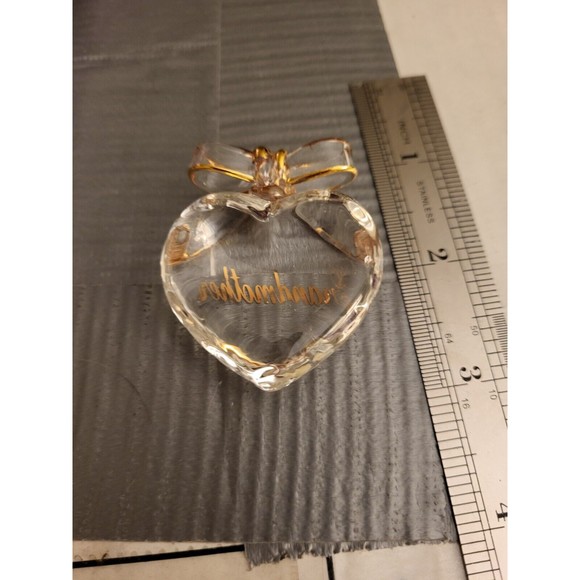 About Face Designs Grandmother Sentiments Glass Heart In Gift Box Grandma - Picture 3 of 4
